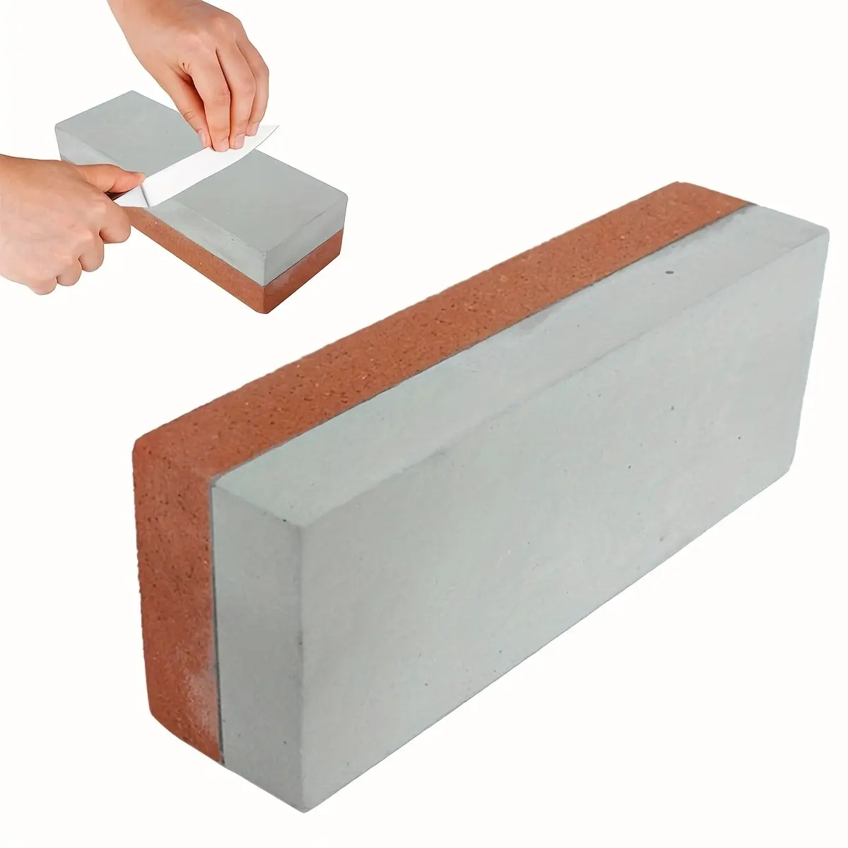 1Pc Kitchen Double Sided Sharpening Sharpener Wet Stone Razor Whetstone Silicon Carbide Dual-Sided Knife Sharpener, 400# 1500# Grit, Durable Abrasive Tool, Ideal for Precision Sharpening, Essential Kitchen Accessory