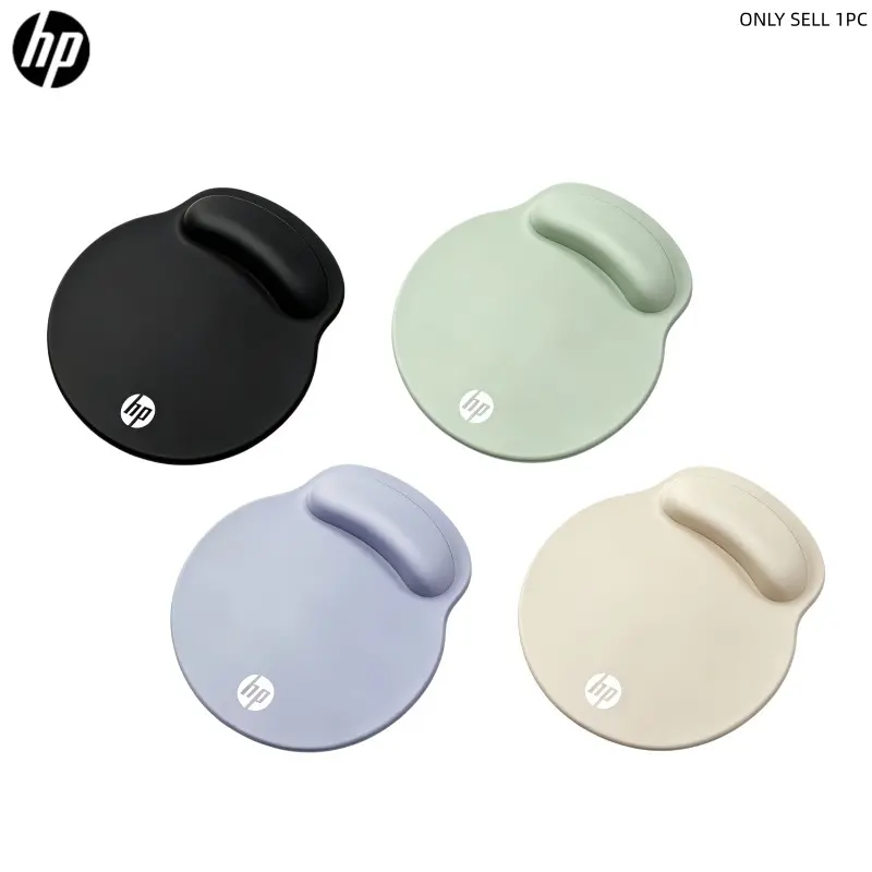 Hp Gel Wrist Support Mouse Pad, Ergonomic Office Mouse Pad with Wrist Rest, Non-Slip Design, Relieves Carpal Tunnel Pain, Ideal for Home Office and Gaming