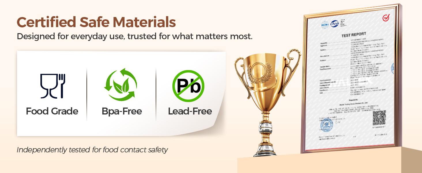 6 Pack 17 oz Glass Jars with Lid, Food Grade Glass Food Storage Containers with Labels Square Glass Food Storage Jars with Airtight lids, Air tight Jars for Pantry Storage & Pickling