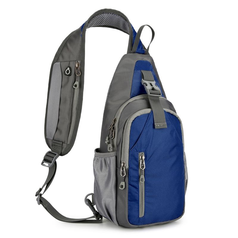 Sports breast bag men's multi-functional and lightweight new shoulder fitness outdoor leisure travel chest messenger bag