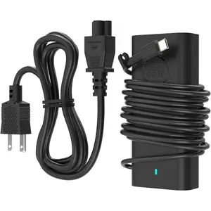 New Slim 65W 60W Laptop Charger USB C comptible with Latitude 5420 5440 5430 5520 5530 5540 7420 7440 7390 7400