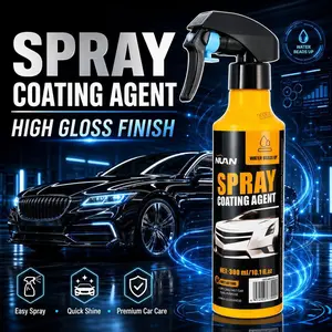 Spray coating agent；NUAN nano car coating sprayNUAN Car Ceramic Coating Spray – Paint Protection, Car Detailing, Easy Application, Long-Lasting Hydrophobic Formula, Gloss & Shine Booster