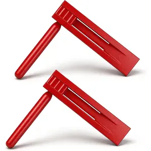 2PCS Wooden Spinning Ratchet Noise Maker Traditional Mexican Noisemakers for Birthday Party Favors Games Sports Events Christmas Celebrations