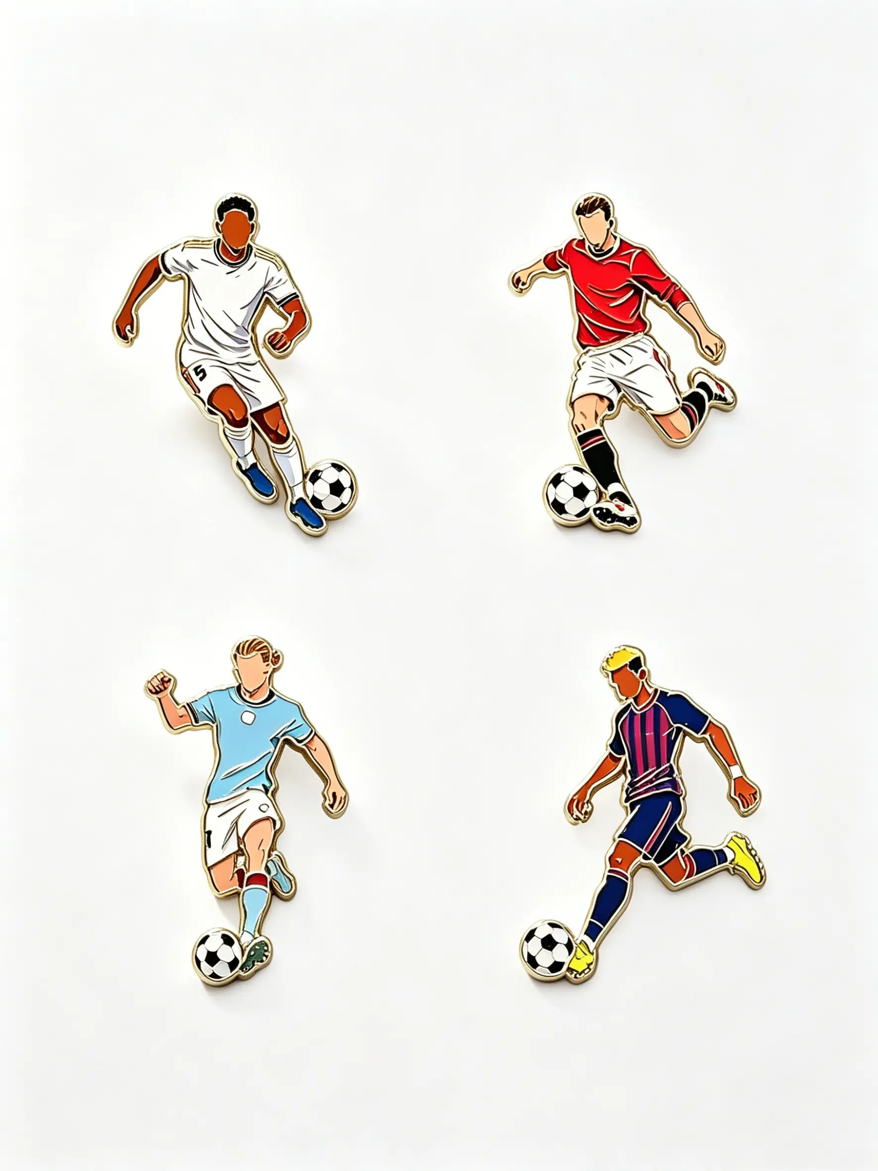 Football Star Enamel Pin, Player No. 7 Football Sports Metal Badge, Jewelry Accessory, Friend Gift, Fashionable and Unique Design, Lapel Pins, Brooch Pins
