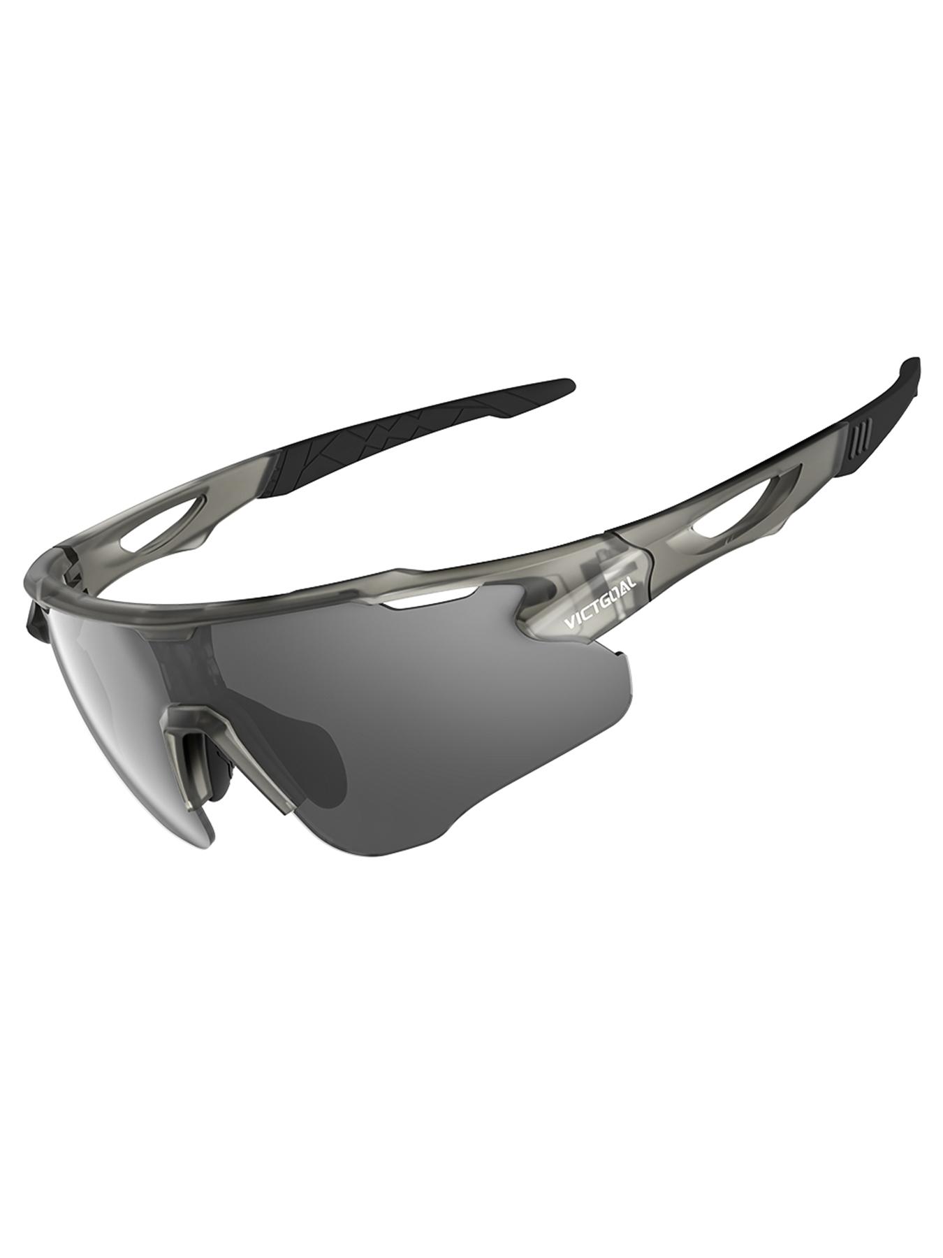 Cycling Sunglasses, Polarized Sunglasses, Outdoor Sports Sunglasses for Men & Women, UV400 Protection Bicycle Eyewear, MTB Road Bike Eyeglasses