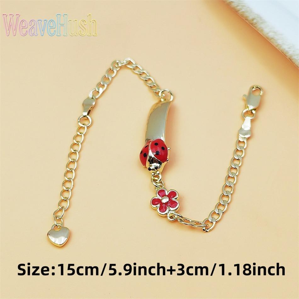 Hot Sale Bohemian Flower & Ladybug Cuff Bangle Bracelet for Women, Trendy Boho Floral Insect Design Open Bend Bracelet, Lightweight Fashion Gold Tone Wrist Jewelry, Perfect Gift for Girls & Kids, Ideal for Daily Wear, Vacation, Beach Style, Birthday & Hol