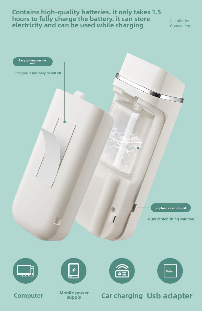 Automatic Aromatherapy Diffuser - Rechargeable Essential Oil Sprayer Suitable for Home, Hotel, Car, and Bathroom, Long-lasting Fragrance Air Freshener# Aromatherapy Diffuser herbal diffuser sterno potpourri bakhoor herbal diffuser sticks diffuser