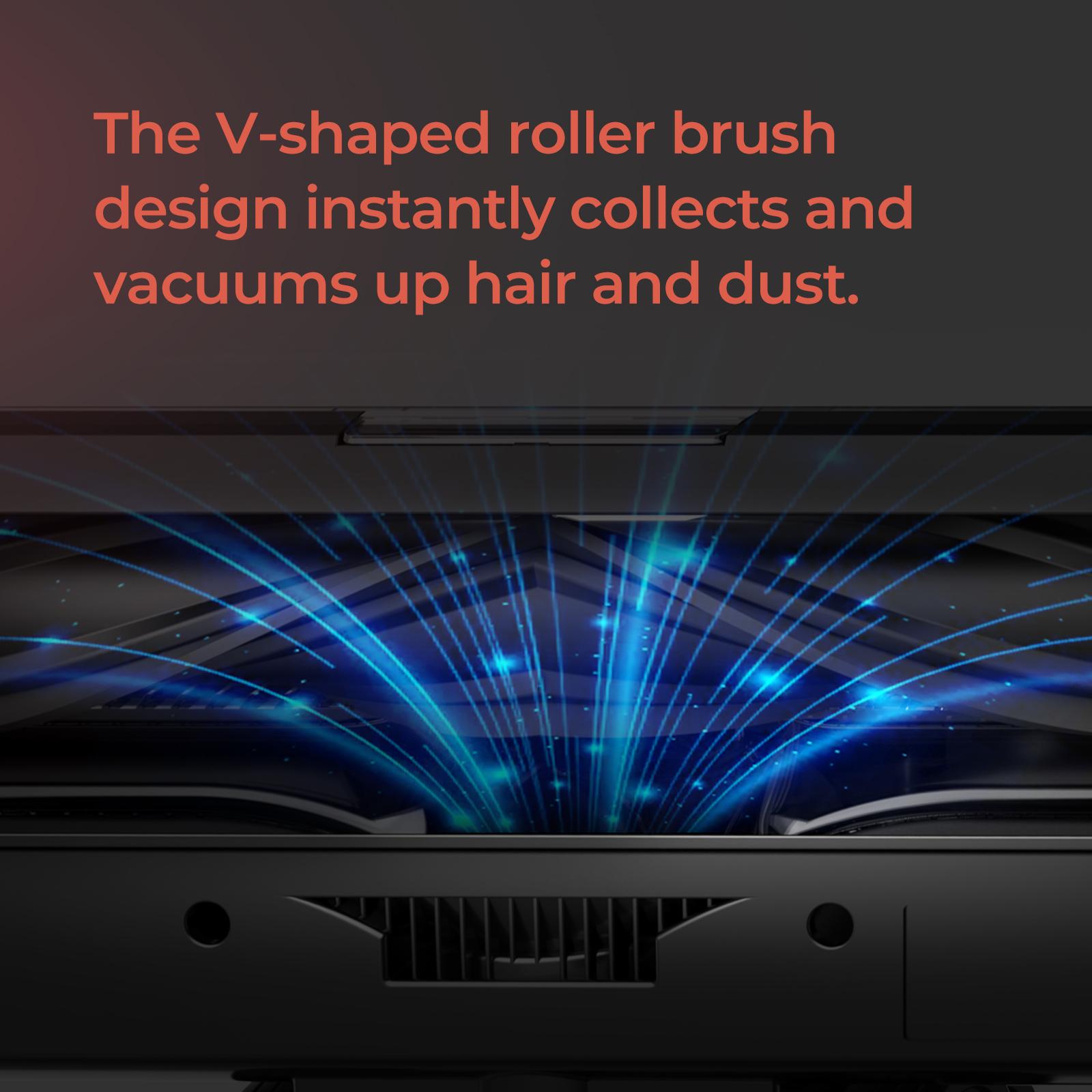 JIGOO C200 Cordless Vacuum Cleaner, 23KPa Suction, 40min Runtime, 2 Work Modes, Telescopic Metal Tube & LED Headlight