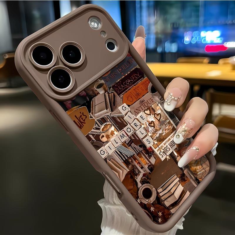 G-Gilmore Girls aesthetic Soft&Flexible TPU Silicone Phone Case For iPhone 17 Pro Max AIR 16 15 14 13 12 11 Plus XSMAX Cases Durable|Shockproof|Full Camera Protection|Anti-Scratch|Anti-Fingerprint|Slim Fit|Gift For Girlfriend/Men/Women