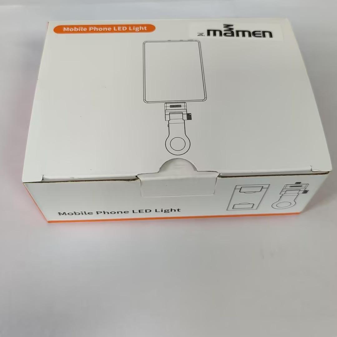 Selfie Light with Phone Holder & Light Clip, 1 Count Led Fill Light RGB Phone Light with 24 Light Effect, Full Color Light For Tablet, Laptop, Video Conference, Party Video