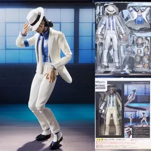 In Stock Michael Jackson Smooth Criminal Moonwalk Action Figure Model Toys Michael Jackson Mj Thriller Joint
