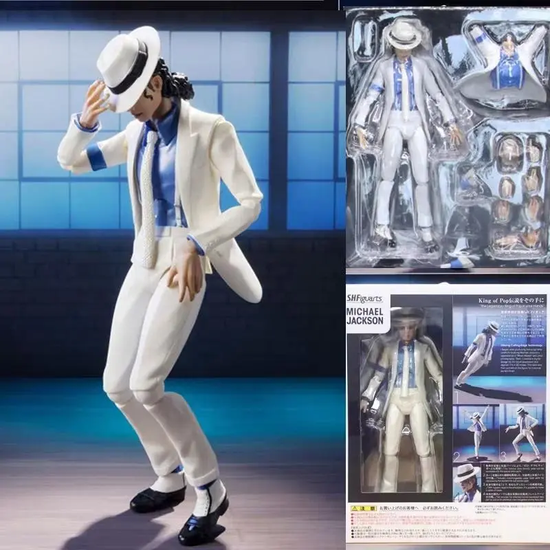 In Stock Michael Jackson Smooth Criminal Moonwalk Action Figure Model Toys Michael Jackson Mj Thriller Joint