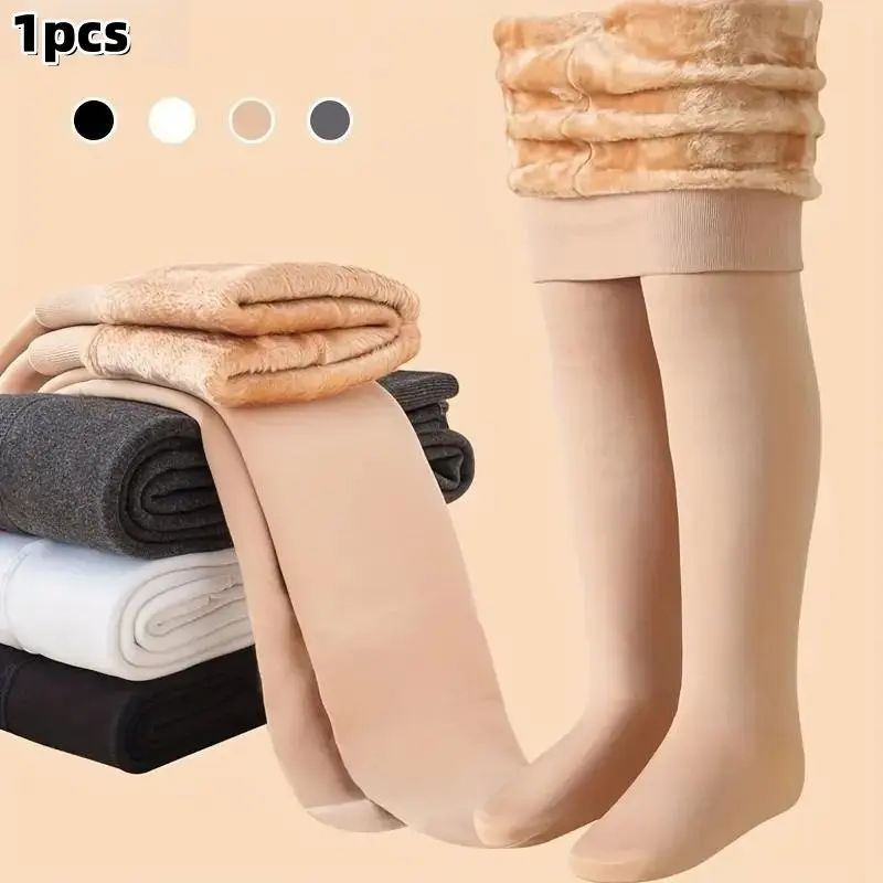 Girls' Thickened Fleece Lined Leggings, Winter Warm Cozy Pants for Dance and Outdoor Activities, Essential Christmas Gift for Girls