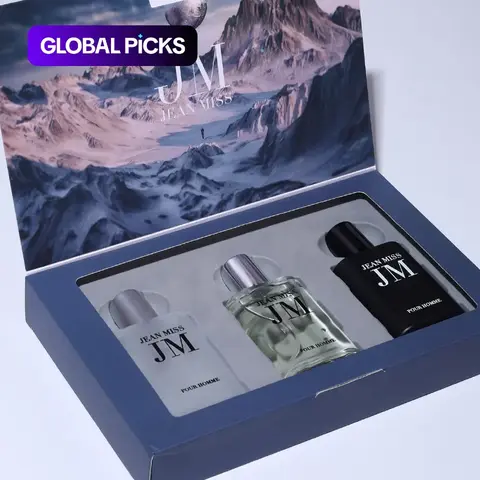 3 Counts 30ML Men's Perfume Set, Long-Lasting Eau De Toilette Spray, Ideal Summer Gift, High-Quality Daily Use Cosmetics #GLOBAL PICKS