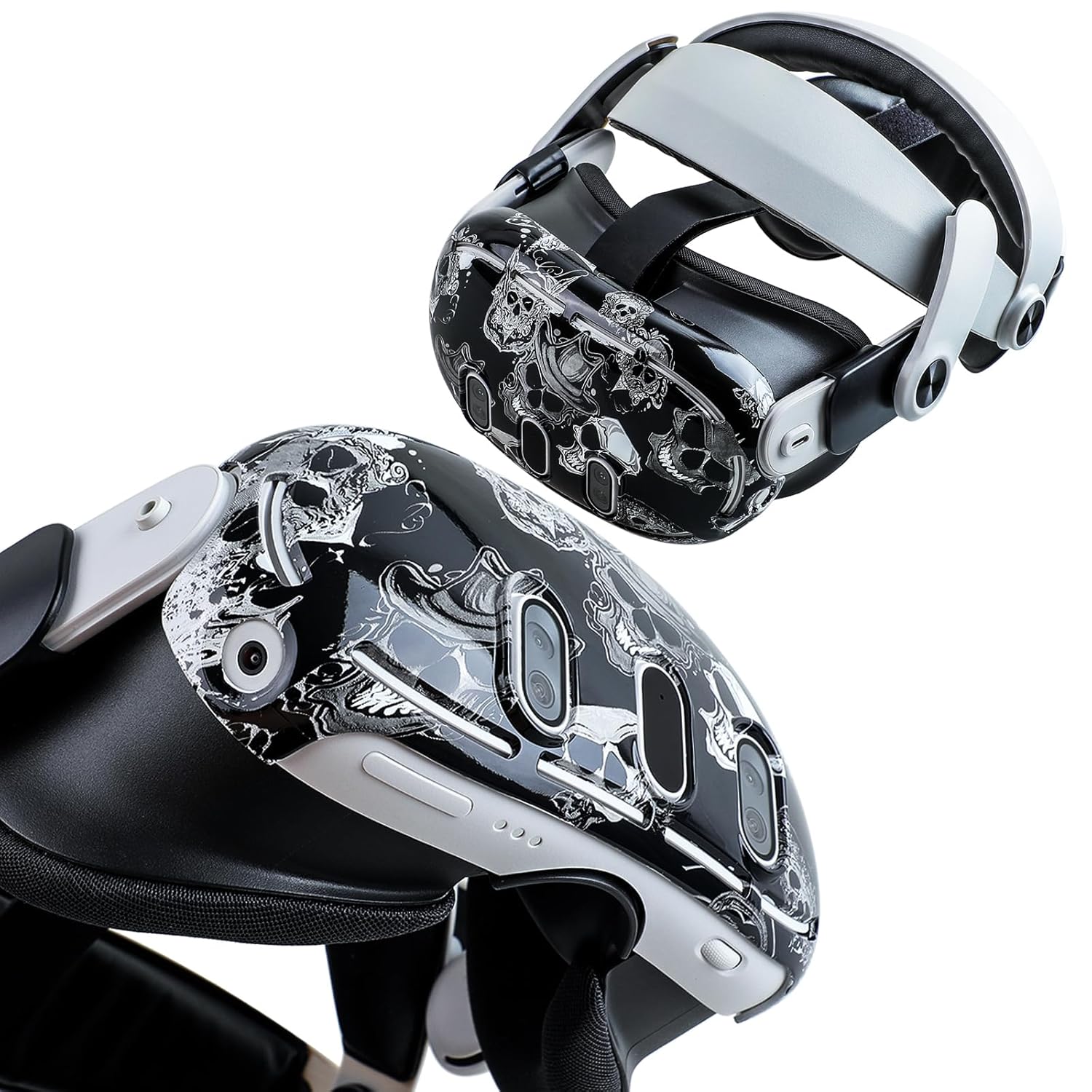 Hard Shell Protector Case Cover for Meta Quest 3,VR Headset Protector for Oculus Quest 3,Accessories for Quest 3 (Black)