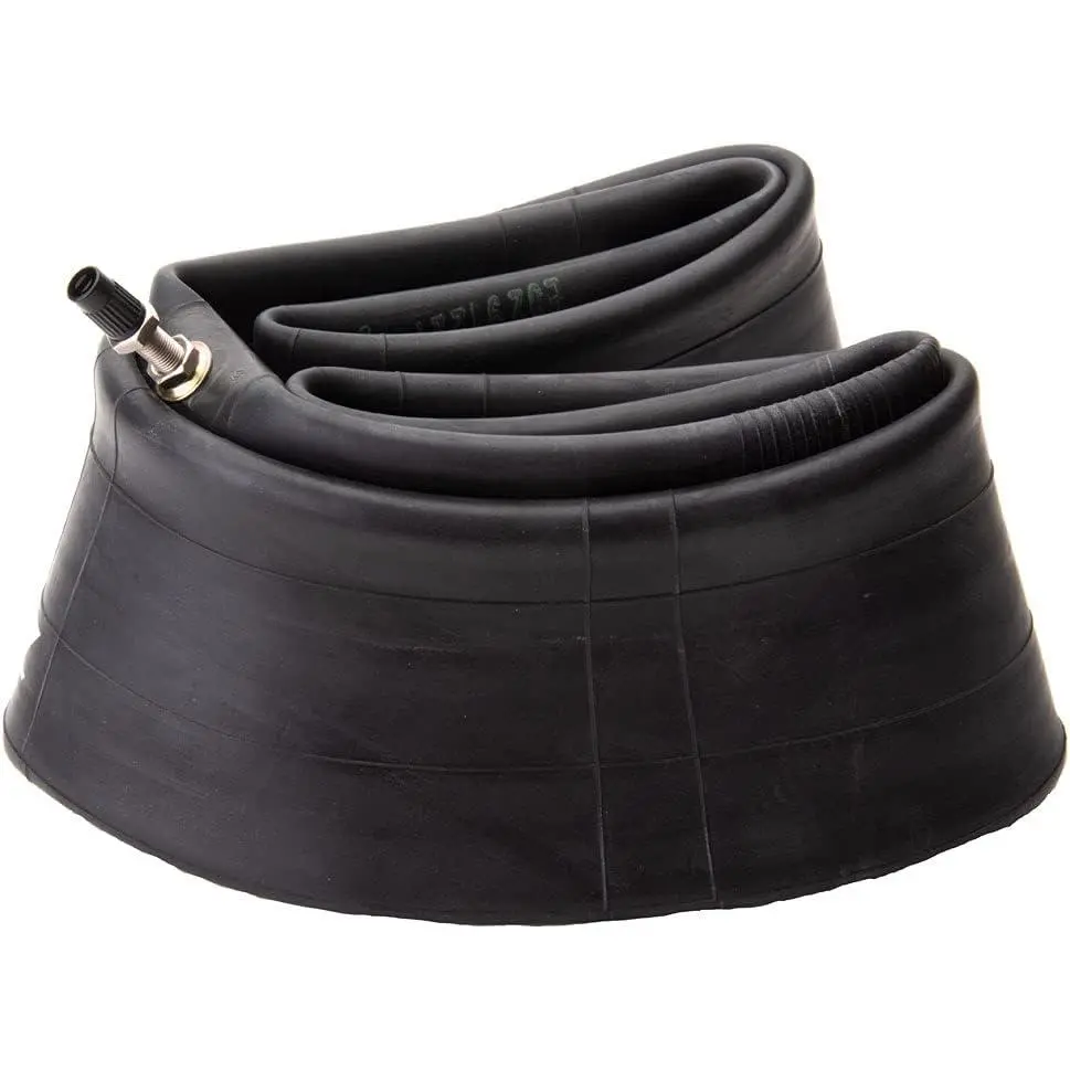 Tusk Severe Duty 3 mm Motorcycle Inner Tube 80/100x21 - Reinforced Butyl Rubber, TR‑4 Valve Stem, Heavy Duty Replacement