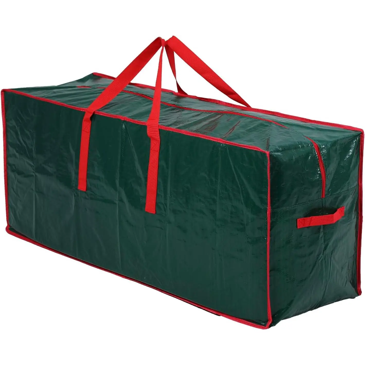 Artificial Large Christmas Tree Storage Case Bags With Handles,Fits Up To 7 Ft Artificial Trees Zippered Bag Protects Against Dust,  And