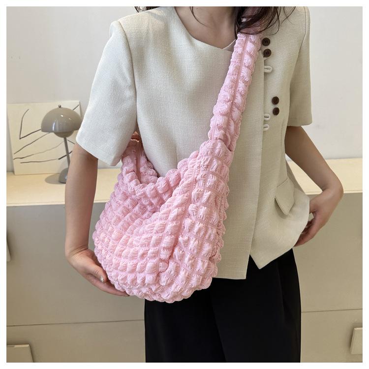 Cloud underarm bag new large capacity tote bag for daily work commute bubble cloud bag crossbody bag