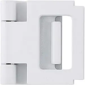 -  Lock for in-Swinging s,   Latch Device, Childproof, Easy to Install (White)