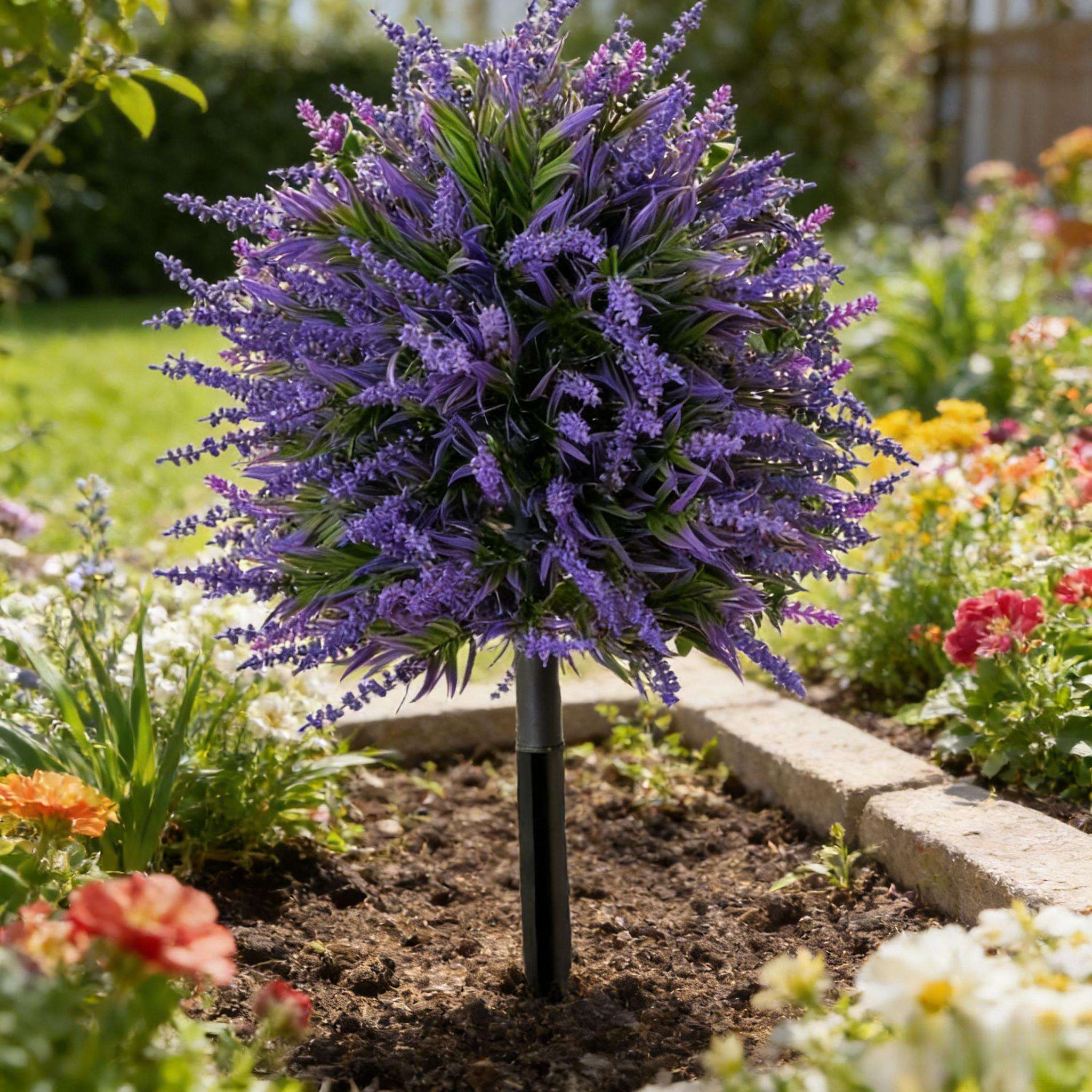 Artificial Flowers for Outdoor Indoor Garden Home Decoration, Plastic Faux Flowers, Faux Flower Daisy with Eucalyptus Leaves Fake Plants Greenery Porch Patio