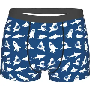 Men's Halloween Fruit Pinapple Boxer Briefs Underwear Pumpkin Breathable Comfortable Fit Perfect Everyday Wear