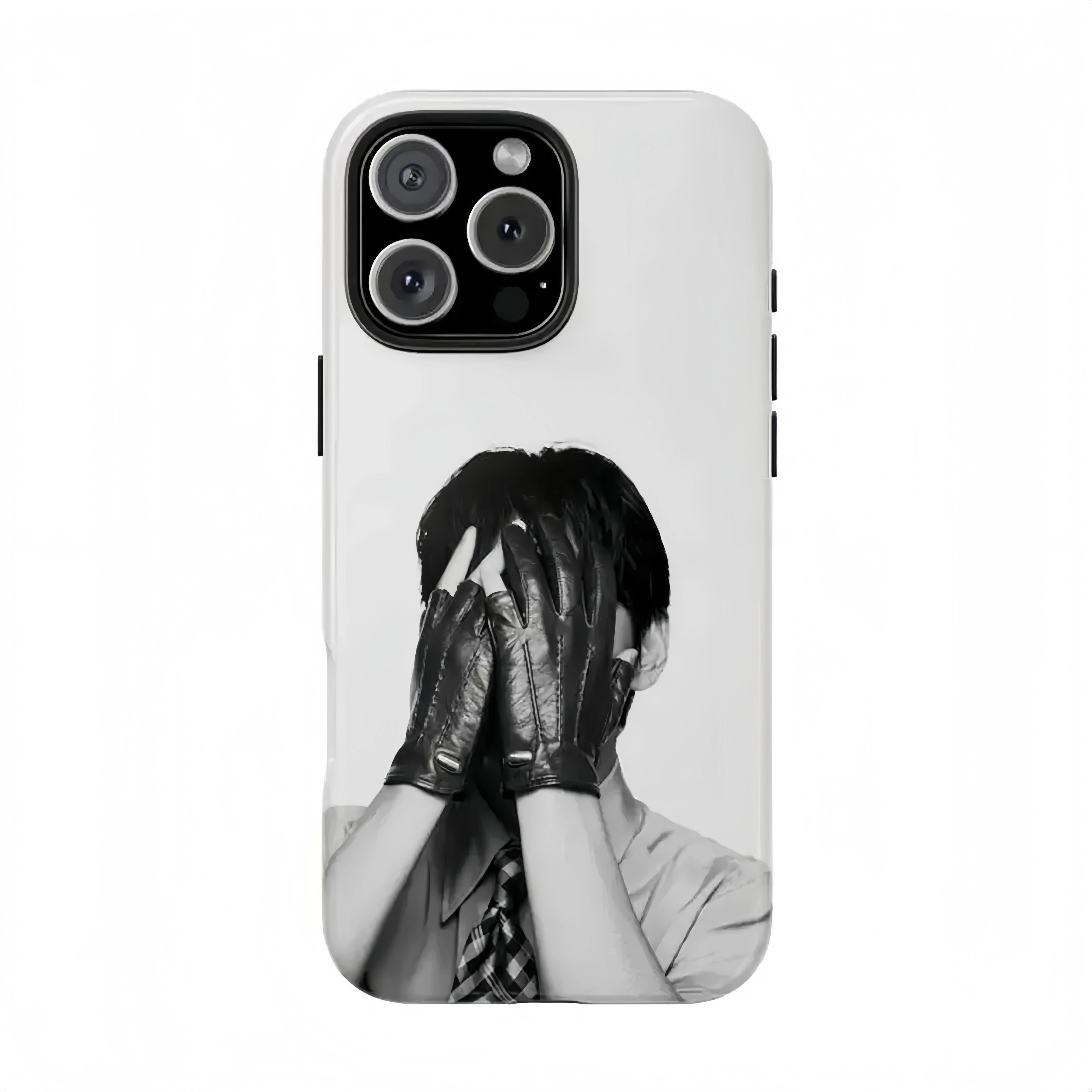 Vintage Bangtan iPhone Case, Retro Black & White Aesthetic Phone Case World Tour 2026 Compatible with iPhone X, 11, 12, 13, 14, 15, 16, 17 Series & Galaxy Series for Boys Girls
