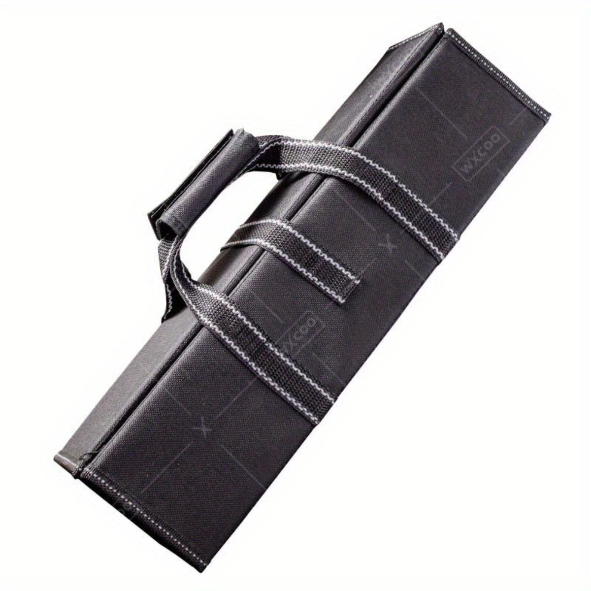 1PC Portable Kitchen Cooking Chef Knife Roll Bag Waterproof Oil-proof Travel Carry Case Storage Case Multi-functional Folding Durable Oxford Cloth Bag