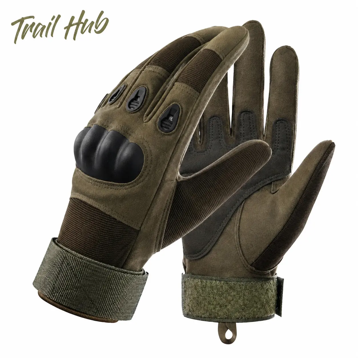 Tactical Half-Finger Gloves - Reinforced Knuckle Armor, Cut-Resistant Palm, Non-Slip Texture, Thermal Insulated Lining, Heavy-Duty Abrasion-Resistant Construction for Law Enforcement Apparel, Outdoor Ops