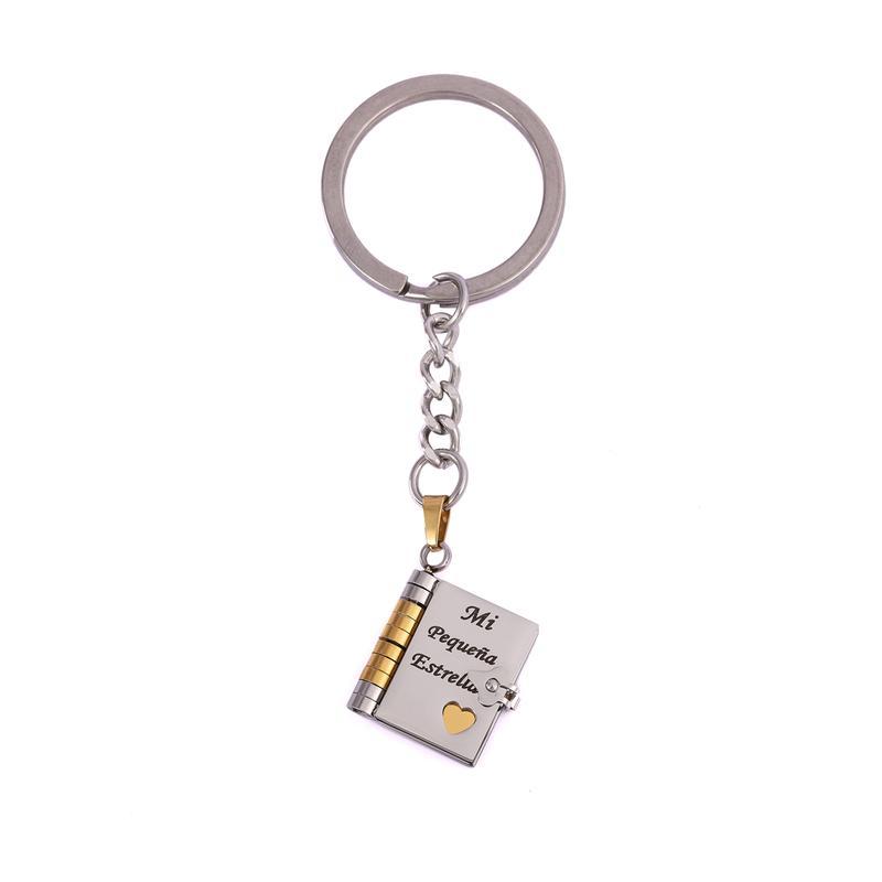 A Letter for My Daughter Book Keychain – Mi Pequeña Estrella Theme with Spanish Messages about Worth and Unconditional Love, Emotional Keepsake Gift From Parents for Birthday, Christmas or Back To School A Letter for My Daughter Book Keychain – Mi Pequeña Estrella Theme with Spanish Messages about Worth and Unconditional Love, Emotional Keepsake Gift From Parents for Birthday, Christmas or Back To School