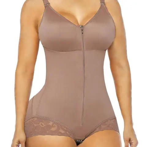 1 Count SY Fajas Colombianas Tummy Control Fit for Women, Elegant Curve Shaping, Smooth Butt-Lifting Compression Bodysuit, Waist Trainer for Everyday Wear or Training