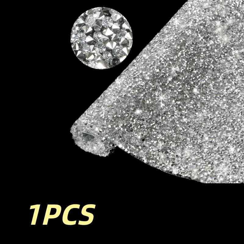 Shiny Rhinestone Sticker, Self Adhesive Glitter Rhinestone Sticker, DIY Decorative Sticker for Scrapbooking & Journal Making