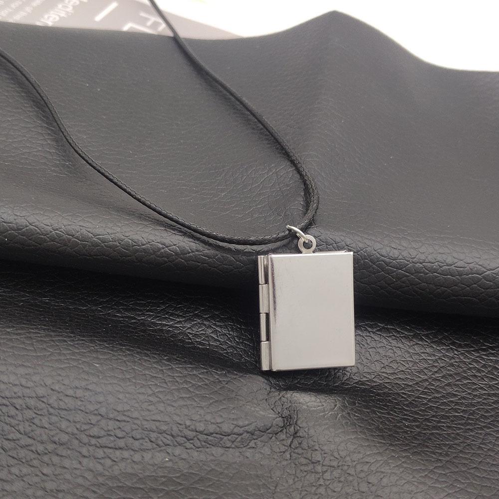 Anime Aoi Todo Same Style Necklace Openable Photo Frame Pendant Sweater Chain Cosplay Accessories Men'S Necklace Jewelry Gift