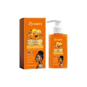 Turmeric & Vitamin C Moisturizing Exfoliating Body Wash produces rich foam and rinses away effortlessly. It refreshes your skin deeply while retaining moisture, accompanied by a soft natural fragrance for a pleasant daily shower experience.