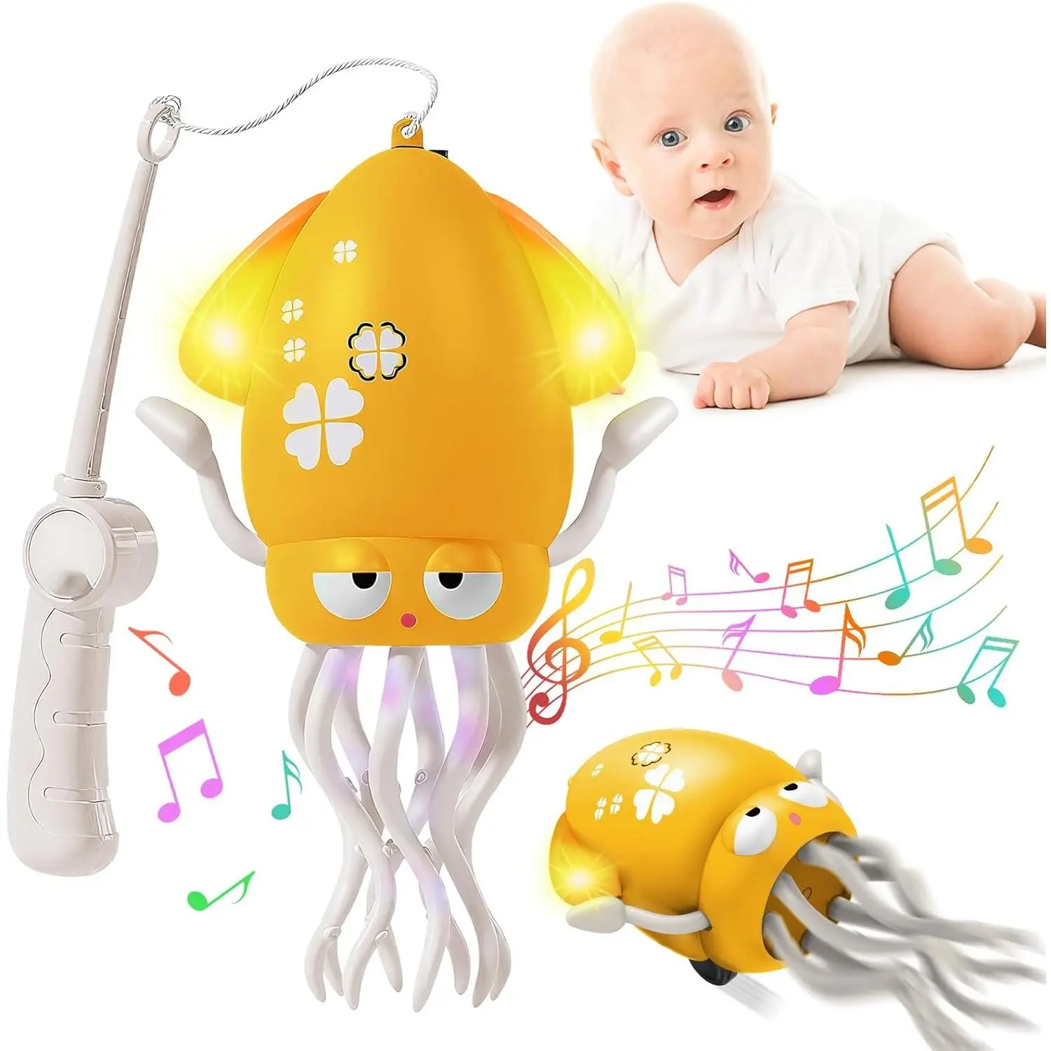 Amber-octopus