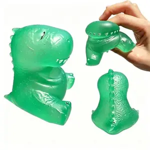 Dinosaur Shaped Stress Relief Toy, Cute Animal Squishy Toy, Fidget Squishy, Pressure Release Fun Gift, Perfect for Kids & Adults, Model Xinghao 2411xy08