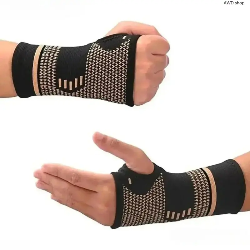 2-Pack 2026 New Unisex Ergonomic Wrist Brace, Breathable Support Sports Wristbands, Comfort Wrist Stabilizer to Relieve Carpal Tunnel Discomfort, Practical Accessory for Gym Training, Fitness & Daily Home Use