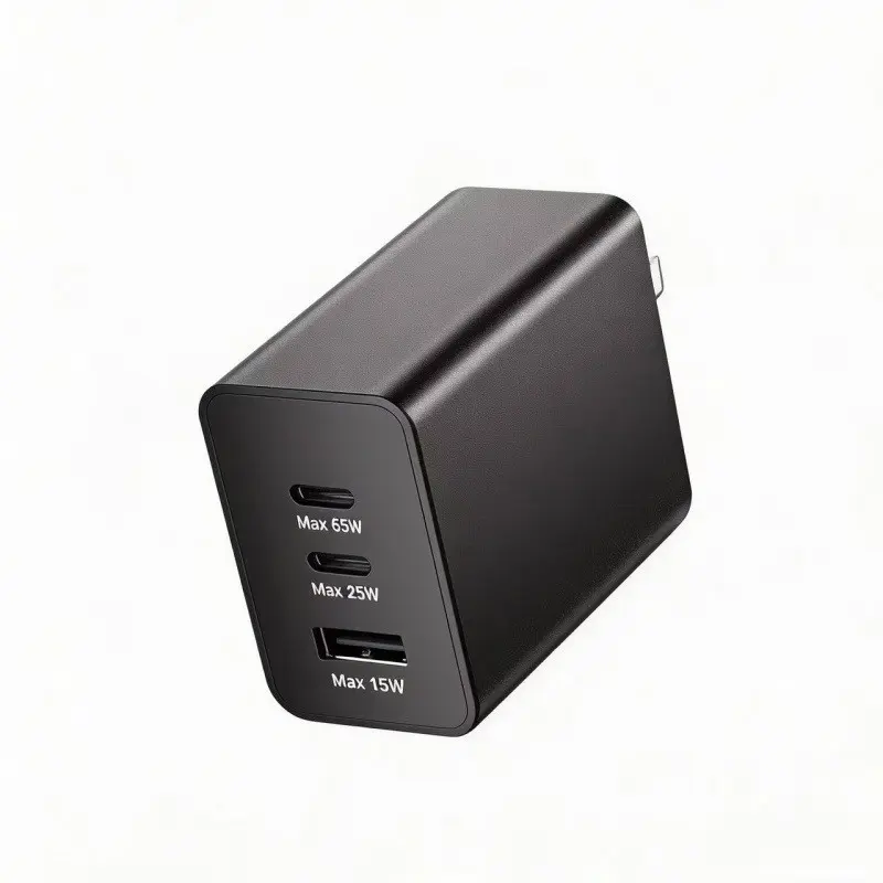 Pd65w Charger for Samsung, Super Fast Charging USB Multi-Port Type-C Adapter, Quick Charge Head for Mobile Devices, Efficient Power Solution