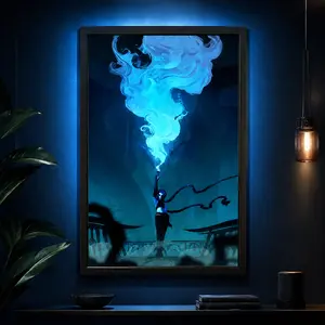 Jinx Arcane Game Poster, Arcane Season 2 Jinx Tv Series Art Print Posters, Canvas Wall Art, Canvas Prints, Framed Canvas, Unframed Canvas, Anime Wall Art, Manga Poster, Gaming Room Decor, Otaku Room Decor, Bedroom Decor, Office Decor, Room Wall Decor