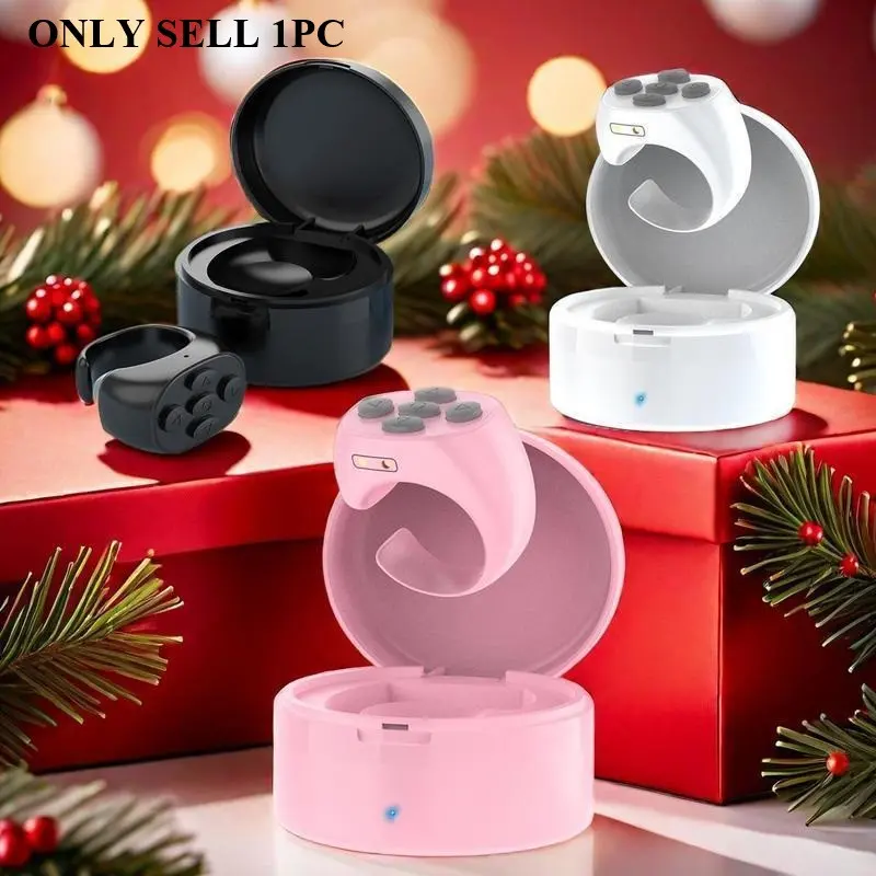 Wireless Bracelet Remote Control, 5 Key Cell Phone Bracelet Remote Control for Photo Taking, Page Turning & Volume Control, Smart Remote Control for Cell Phone Accessories