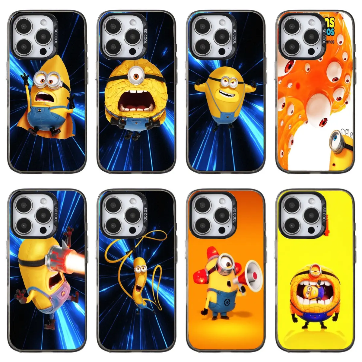 Minions phone Cases For iPhone 12-17 Promax Pro Plus & Samsung Galaxy S22-S26 Ultra Plus,Perfect for Her/Him fashionable gift