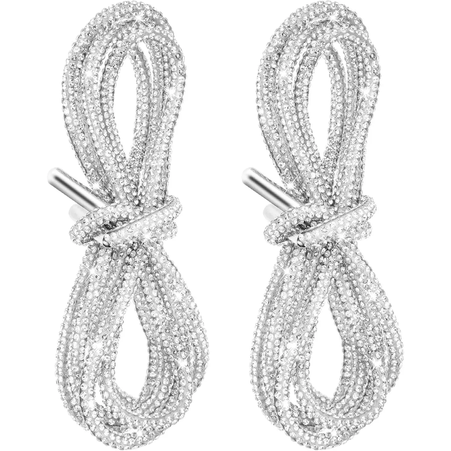 Rhinestone Shoe Laces Glitter Bling Round Shoe Laces for Sneakers Sparkly Diamond Lace 47.2" Strings Women