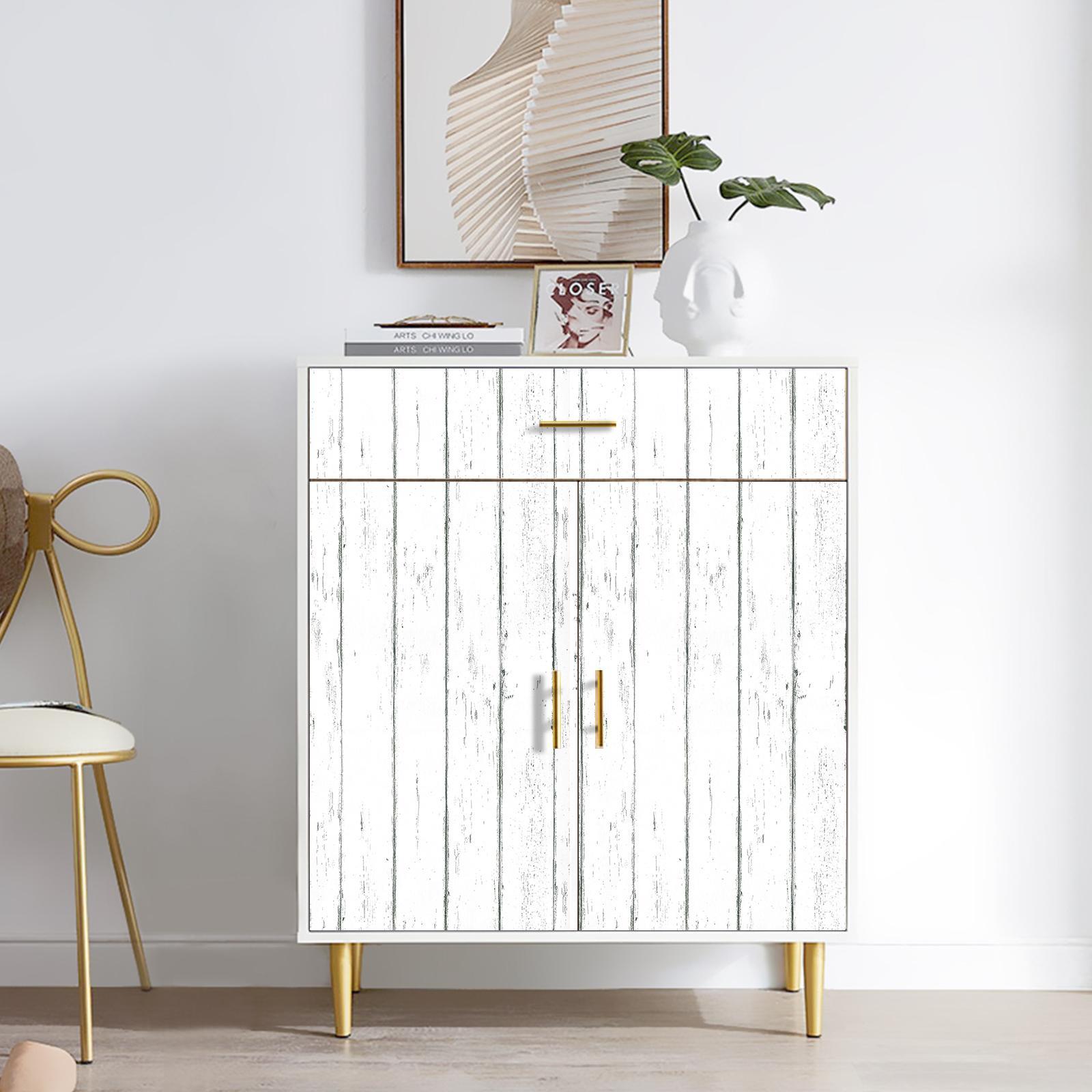 Wood Grain Pattern Wallpaper (1 Roll), Waterproof Material Self-Adhesive Removable Wall Sticker,Peel and Stick wallpaper ，Decorative Wallpaper for Home Living Room Bedroom Office，wallpaper for bedroom，wallpaper for living room，wallpaper sticker