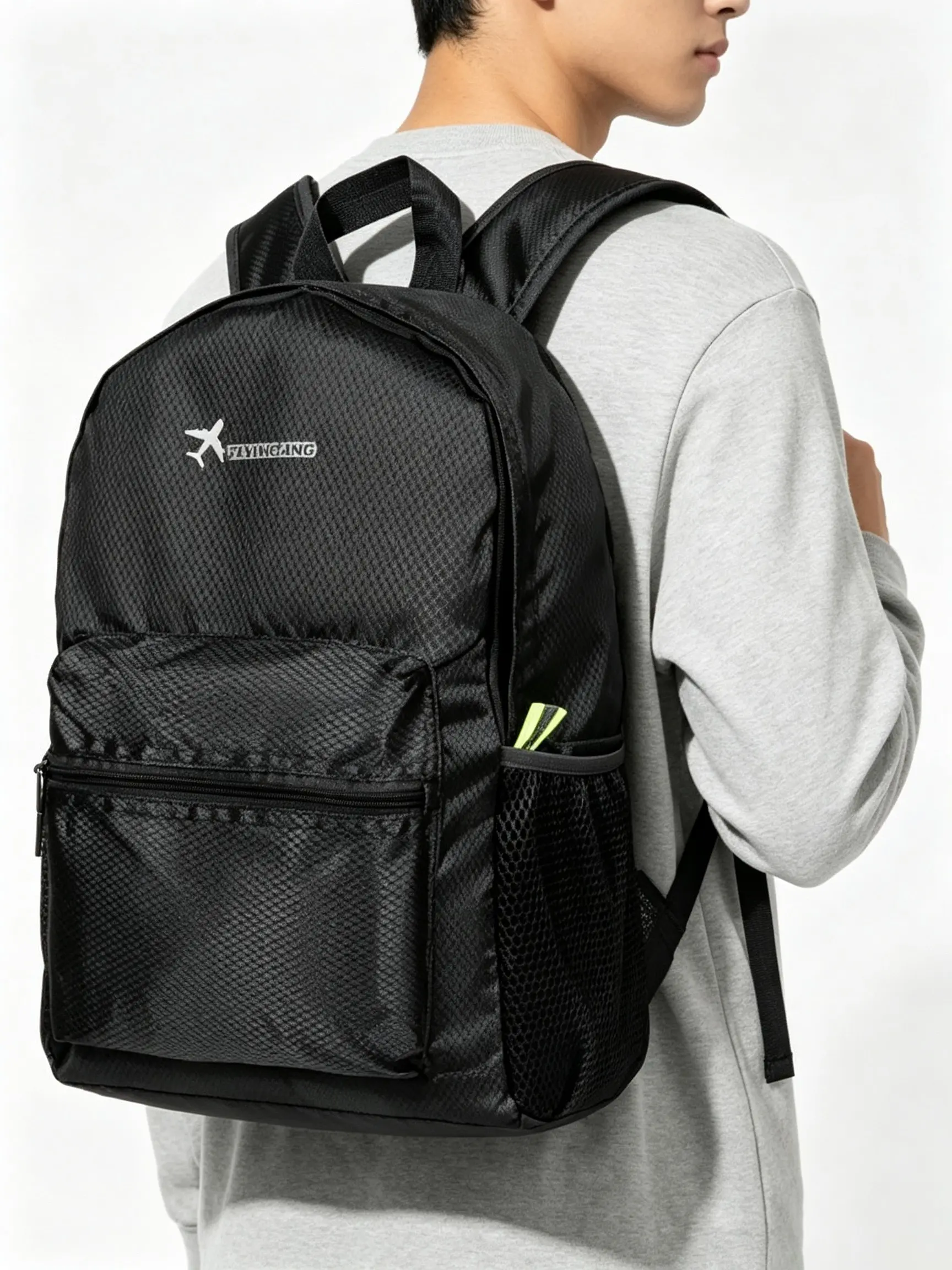 15L Foldable Backpack, Ultra-Light Waterproof Hiking Bag, Unisex Small Trekking Pack, Ideal for Travel, School, Back-To-School Season