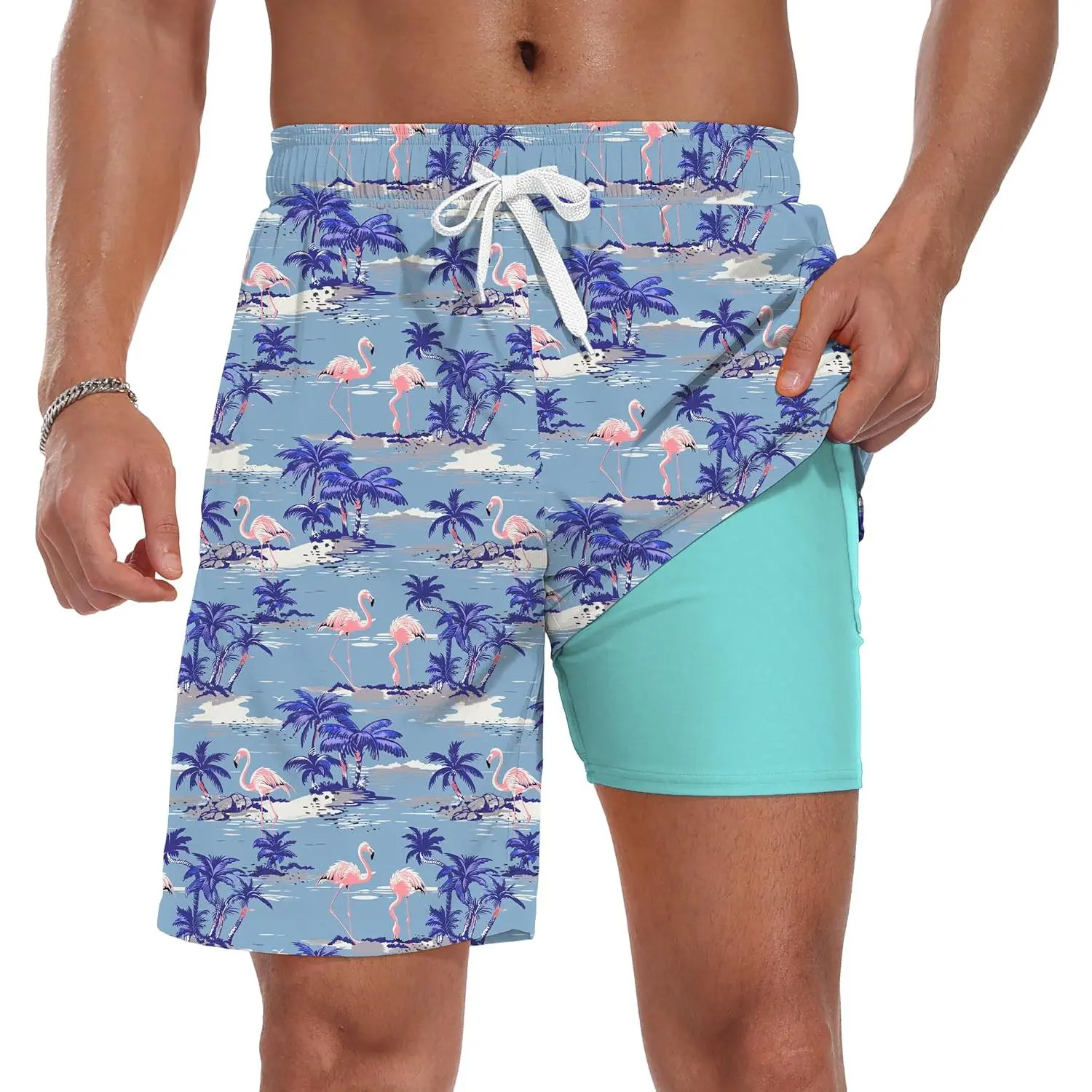 Blue Flamingo