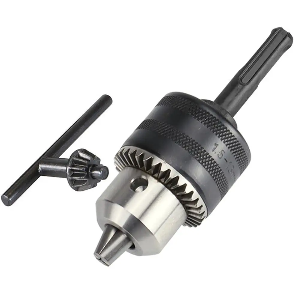 SDS Plus to Drill Chuck Adapter, Power Tool Converter for Rotary Hammer
