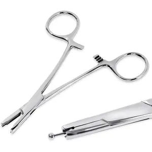 Piercing Ball 3mm 4mm 5mm Piercing Ball Screw Removal Tool Reusable Bead Clamping Assistant Tool for Changing Jewelry