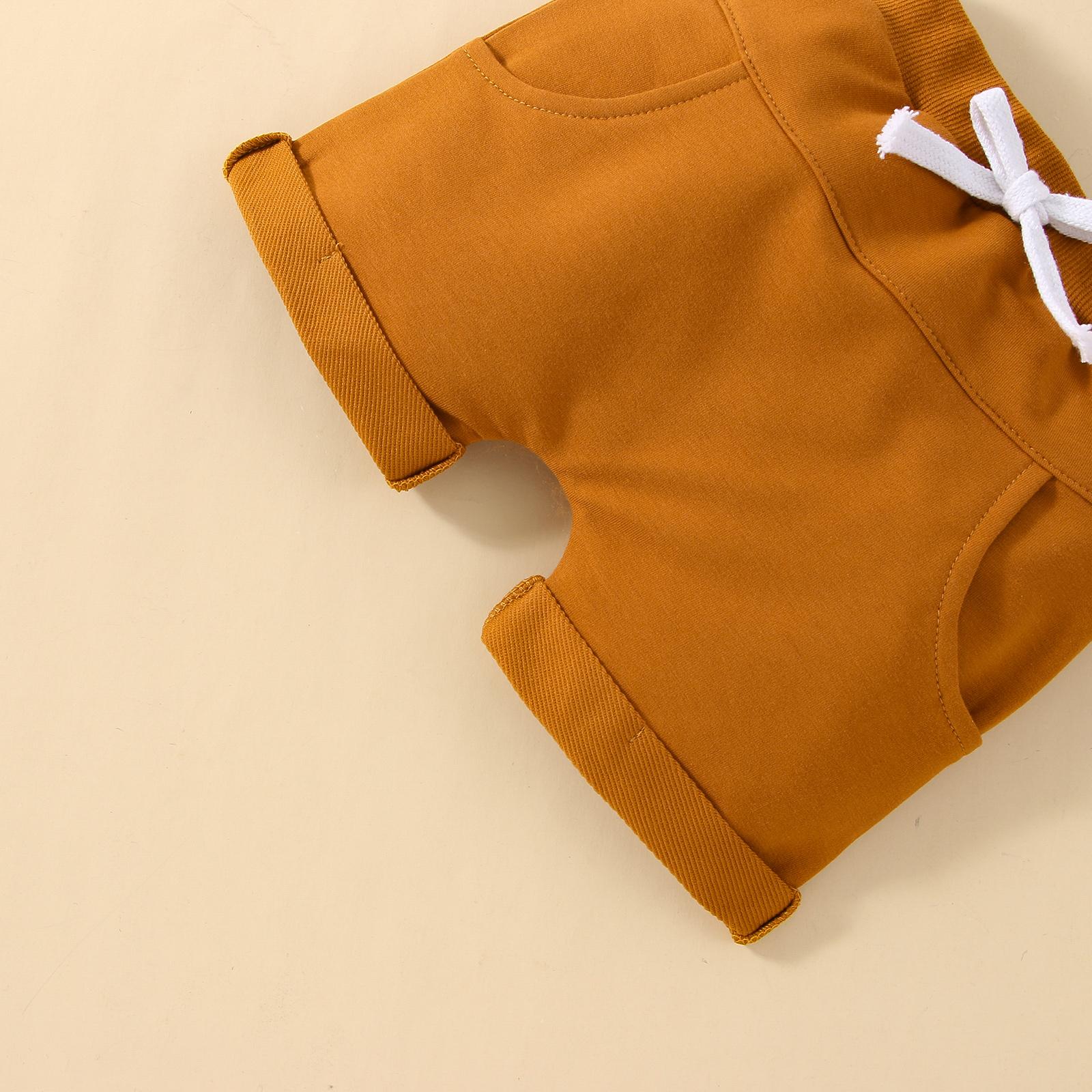 Toddler Baby Boy Summer Suit Waffle Knit Sleeveless Patchwork Crew Tank Tops White Straps Short Pants Beach Outfits Summer Clothes