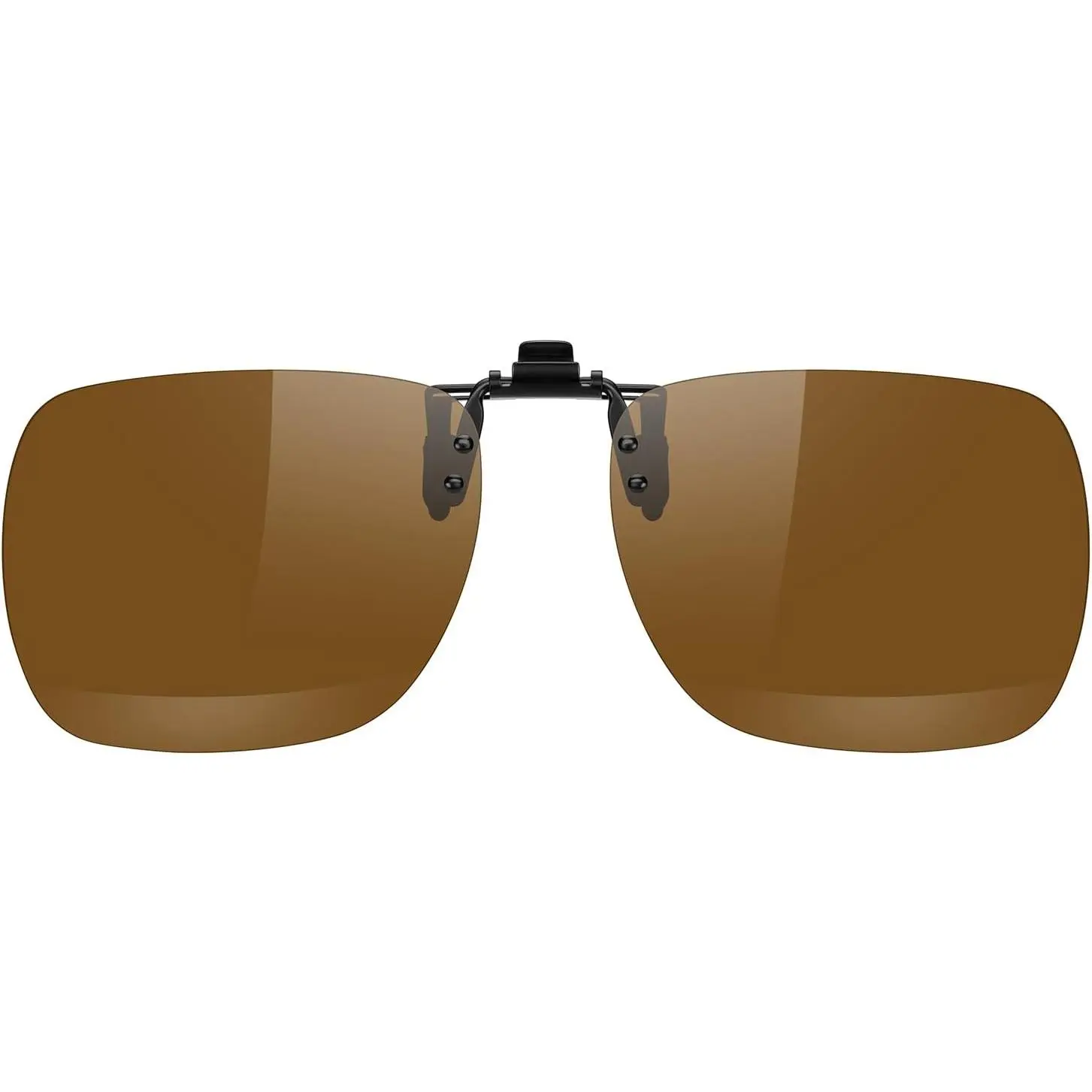 Polarized Clip  Sunglasses Flip Up Metal Clip Attachments for Prescription Glasses