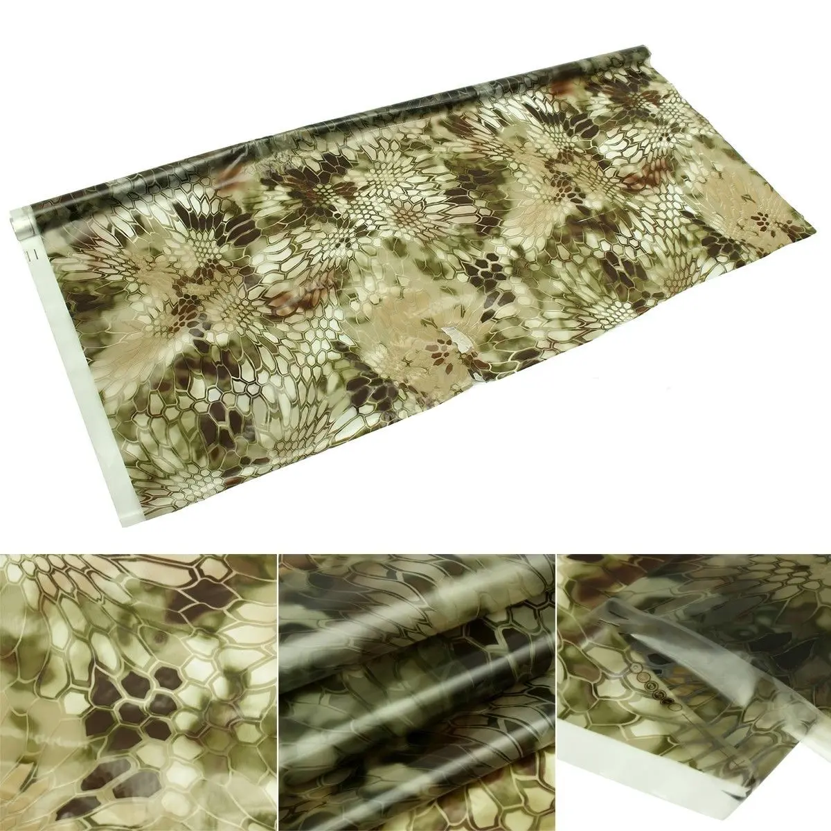 1PC 0.5*2m Brown PVA Water Transfer Printing Film Hydrographic Hydro Dipping Kit