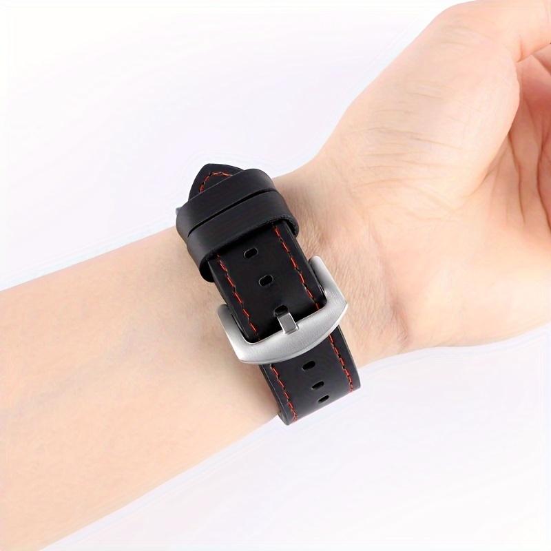 20mm 22mm Retro Business Watch Band – Classic Strap for Samsung Galaxy Watch 6/5/4/Active 2 & 3